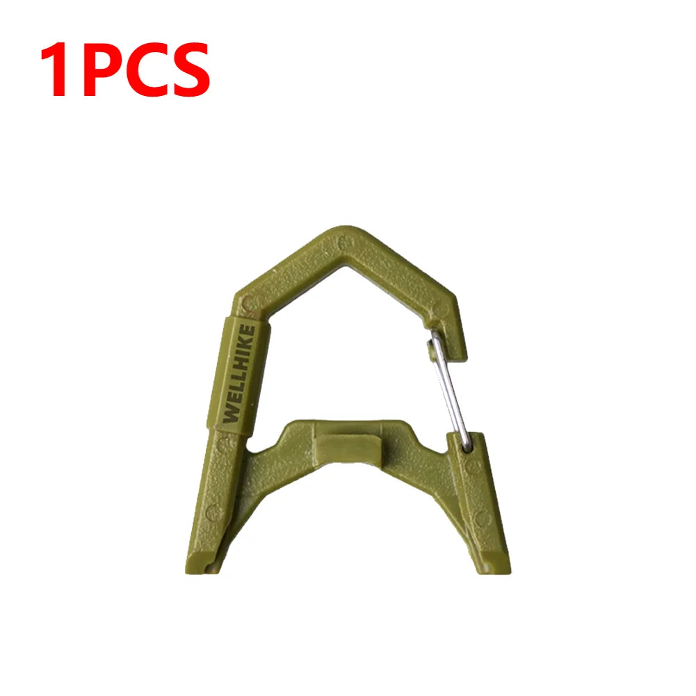 1-10pcs GZ Lamp Carabiner ABS Camping Lantern Hanging Buckle GZ Lantern Spring Buckle GZ Camping Light Accessories