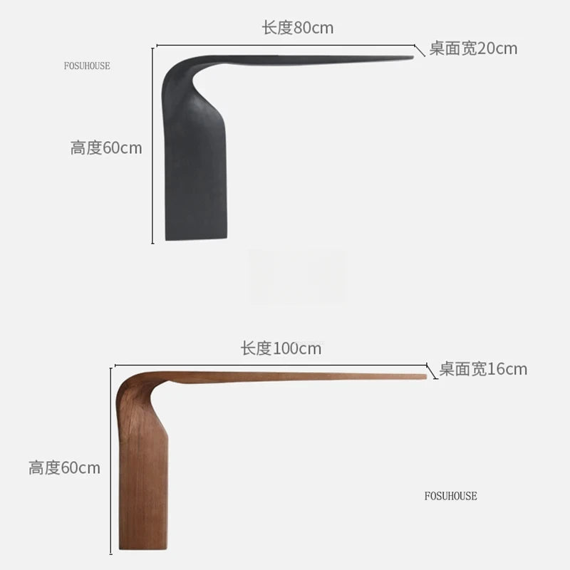 Modern Wooden Console Tables Home Special-shaped Console Entrance Table Wall Rack Living Room Furniture Entrance Console