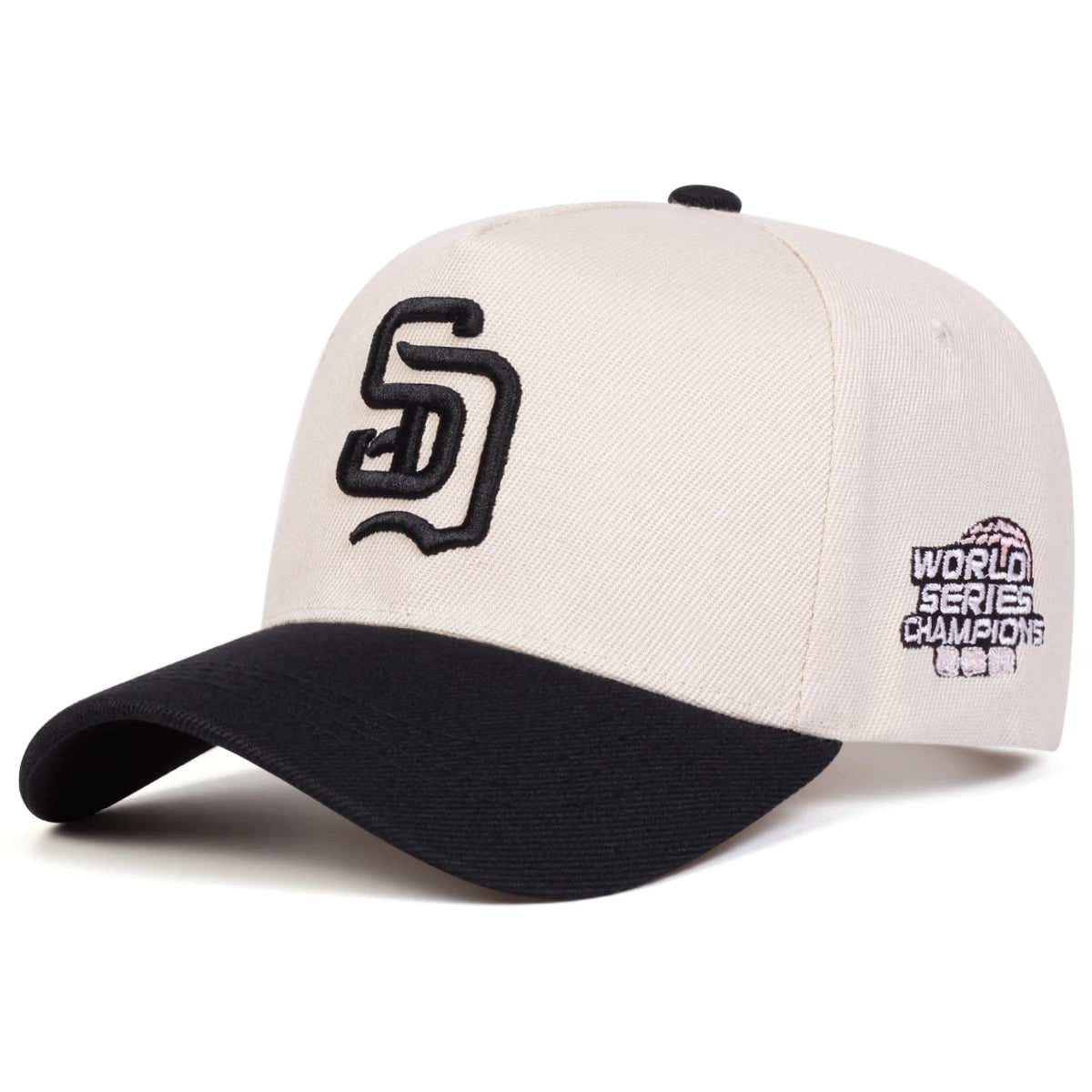 Unisex SD Letter Embroidery Baseball Caps Adjustable Casual Hats Spring and Autumn Outdoor Sunscreen Hat