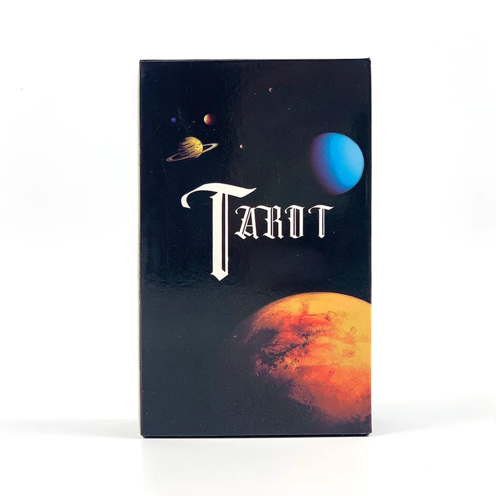 Tarot Cards A 78 Deck Oracle English Divination Edition Borad Family Gathering Game Halloween and Christmas Games