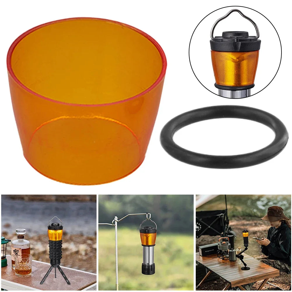 Light Protective Cover Plastic Small Lampshade Insect Repellent Camping Lamp Cover Outdoor Lantern Cover for Goal Zero Light