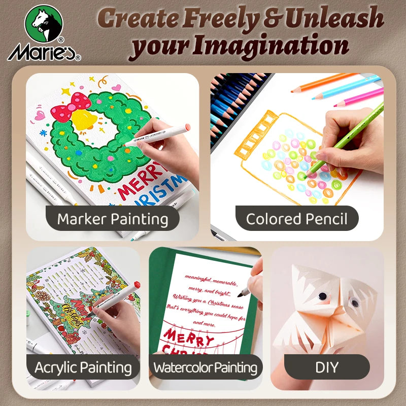 30 Sheets Marie's White Cardstock, 3 Sizes Papers, 16K/A4/8K Paintng Card Stock, Smooth Card Paper,250gsm/90 lb Heavy Card Stock