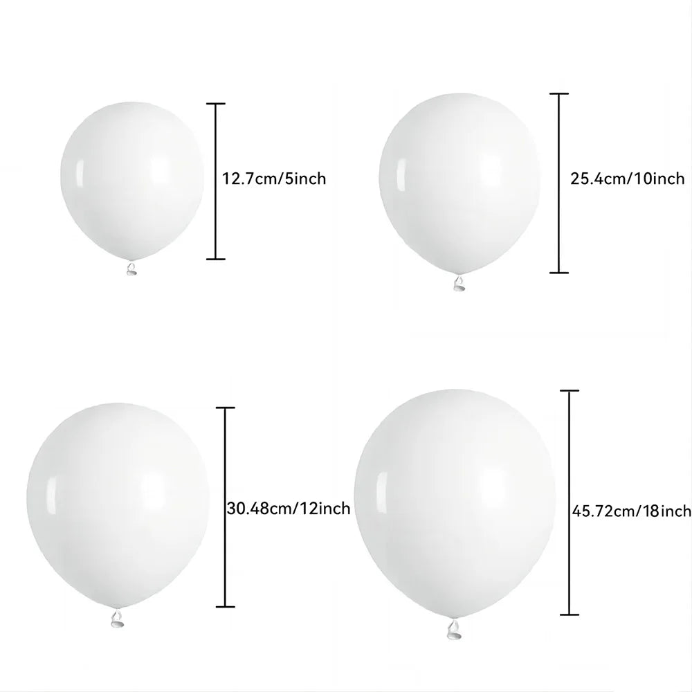 83pcs Christmas Balloon Arch, Red Green Gold White Latex Balloons with Red Candy Sliver Red Star Cane Xmas Foil Balloons Party