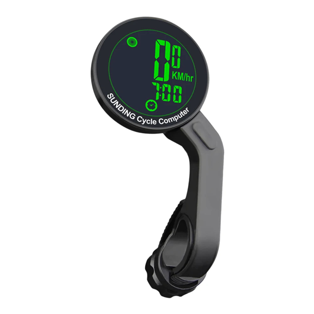 New Bicycle Computer Waterproof Cycling Speedometer Multifunctional LCD Screen Mountain Bike Speed Meter Odometer Stop Watch
