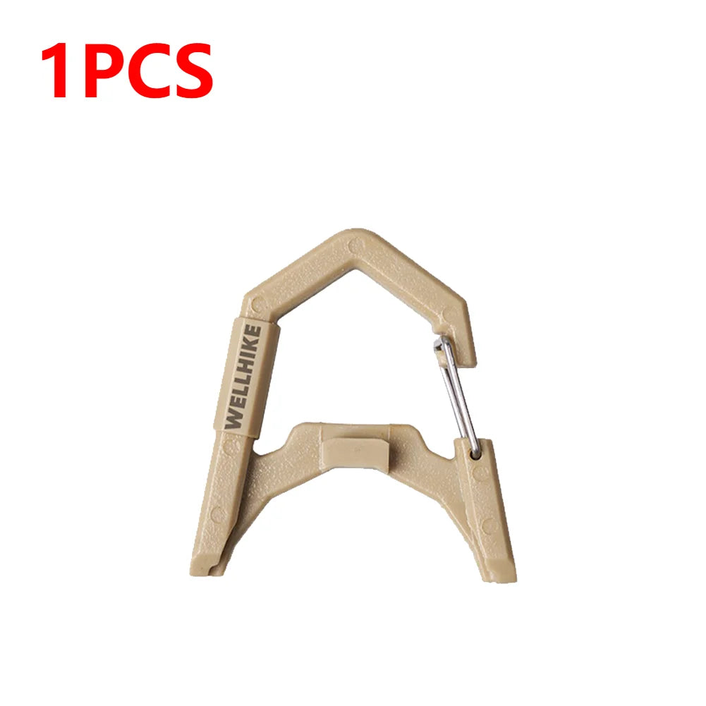 1-10pcs GZ Lamp Carabiner ABS Camping Lantern Hanging Buckle GZ Lantern Spring Buckle GZ Camping Light Accessories