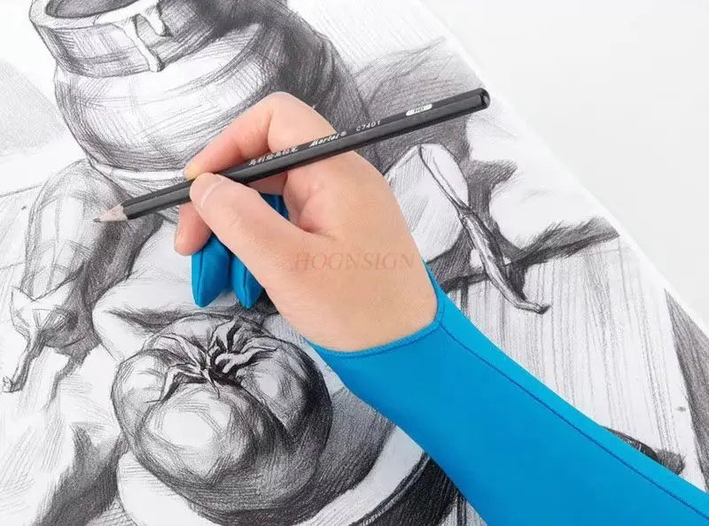 Art student gloves, meticulous drawing, sketching, hand drawing, anti dirt, sweat absorbing, drawing board, anti accidental