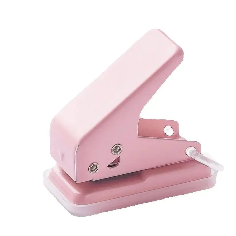 Morandi Color Hole Punch Single Hole School Office Supplies DIY Photo Album Creative Stationery Circular Hole Cutter