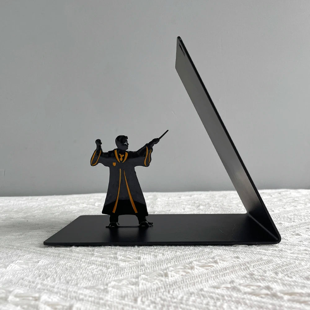 Harry Potter Heavy Duty Metal Bookends For Office Desk Student Desks Home Decor Great Gift Giving Desktop Ornament