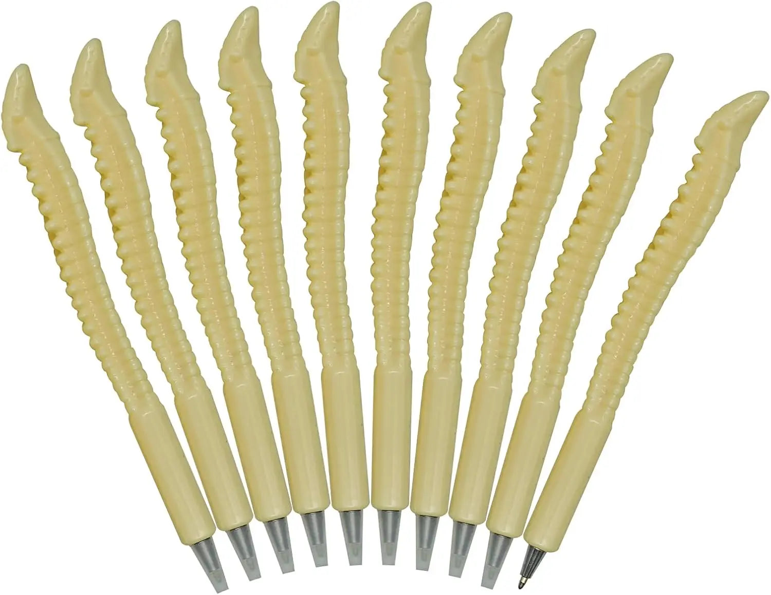 12 Pcs Novelty Bone Pens Spine Shape Ballpoint Pen for Doctor Nurses Present Party Favor Halloween day Back To School