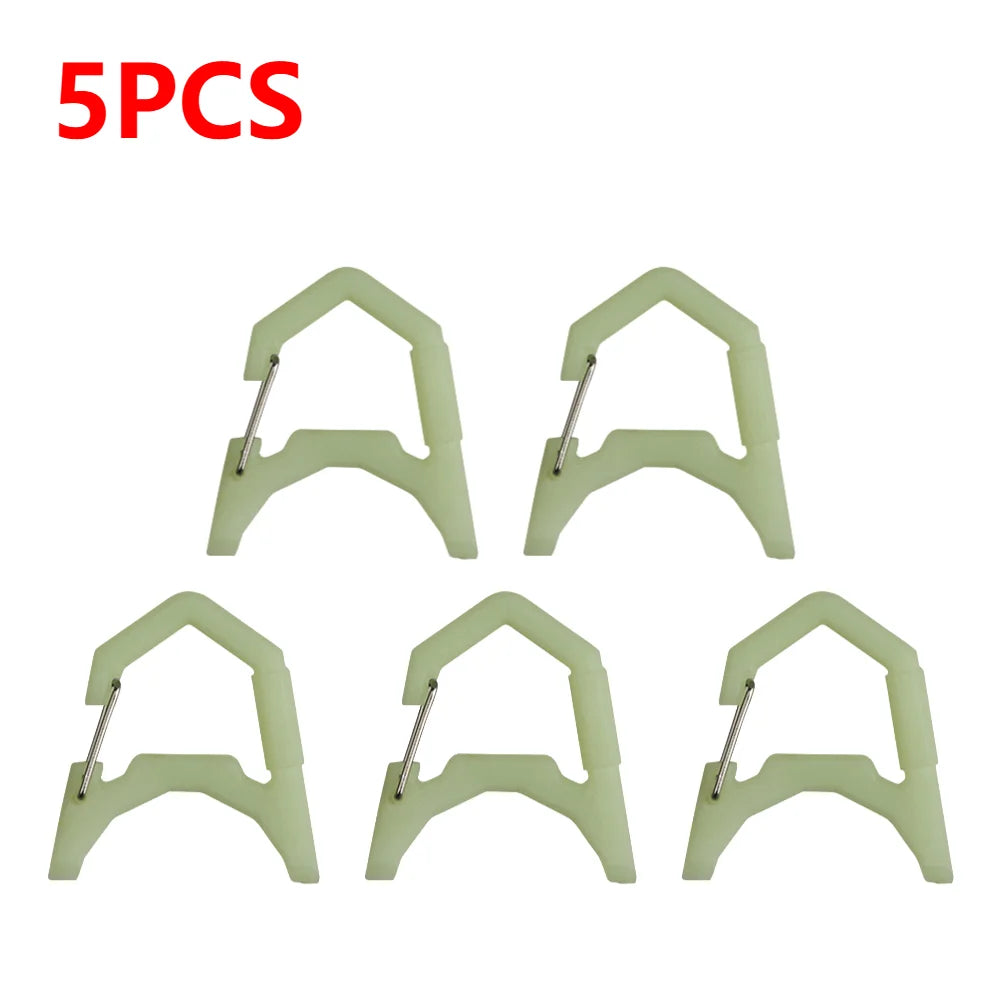 1-10pcs GZ Lamp Carabiner ABS Camping Lantern Hanging Buckle GZ Lantern Spring Buckle GZ Camping Light Accessories