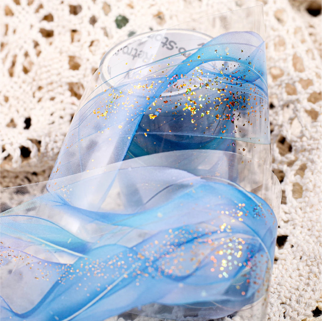 200 cm PET Washi Tape Decorative Adhesive Tapes School Journal Supplies Gold Foil Scrapbooking Japanese Stationery Masking Tapes